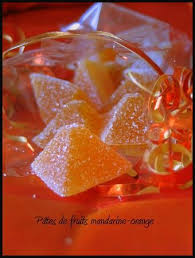 Pates De Fruits Mandarine Orange Talons Hauts Cacao Pates De Fruits Pate De Fruit Recette Pates De Fruits Maison