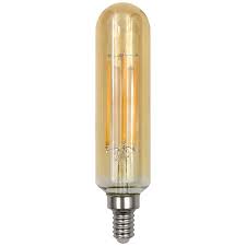 60w Equivalent Amber 5 5w Led Dimmable E12 Base Bulb 64r44 Lamps Plus