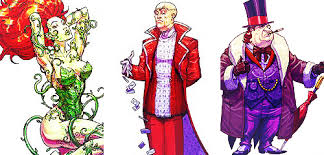 A R C H I V E Gotham Villains Batman Bad Guys Superhero Comic