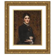 Frederick Samuel Beaumont 20x24 Gold Ornate Framed and Double Matted Museum  Art Print Titled