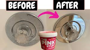 Maybe you would like to learn more about one of these? Remove Hard Water Stains On Chrome Using The Pink Stuff Cleaner Youtube