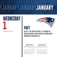 If you know, you know. New England Patriots 2021 Desk Calendar Calendars Com