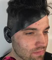 Route 66 logo tattooed