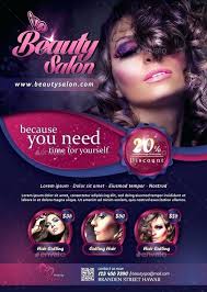 1,880+ customizable design templates for 'beauty salon'. Beauty Salon Flyer Design 1 Templates Free Template Psd Meltfmco Beauty Salon Posters Beauty Salon Design Beauty Salon Logo