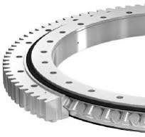 Single Row Crossed Roller Slewing Ring Bearing 113.50.3550