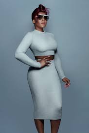 For contrast, the homeowner selected white marble countertops. How I Shop Ashanti Fashionista