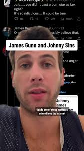 Is Johnny Sins the next Lex Luthor? What say you, James Gunn? #fyp  #jamesgunn #johnnysins #lexluthor #greenscreen