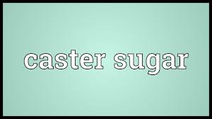 Caster Sugar Meaning Youtube