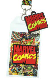 Check spelling or type a new query. Bioworld Marvel Comics Page Id Lanyard Badge Holder With 1 5 Rubber Charm Pendant