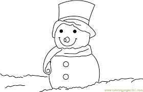Keep your toddlers busy on blustery winter days, too, with these easy coloring sheets! Santa Snowman Coloring Page For Kids Free Snowman Printable Coloring Pages Online For Kids Coloringpages101 Com Coloring Pages For Kids