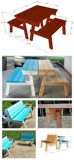 Once both sides are assembled you can put them together using the two 2x2 pieces for the top frame ends. 15 Diy Outdoor Table Ideas Projects Free Plans