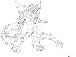 King kong vs godzilla coloring pages color luna coloring pages king kong vs godzilla lion coloring pages. Giant Godzilla Coloring Pages Printable
