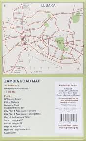 Zambia Road Map 9783932084577 Amazon Com Books