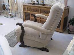 Inzoy massage rocker recliner with heat and vibration manual reclining chair rocking chair soft fabric lounge chair overstuffed sofa home theater seating, grey $425.99 $ 425. Platform Rocker Upholstered 1950 S Collectors Weekly Upholstered Rocking Chairs Old Rocking Chairs Fabric Rocking Chairs