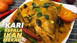 Masukkan kacang bendi, cili merah dan tomato.kacau sekejap. Geng Makan Resepi Kari Kepala Ikan Merah Facebook