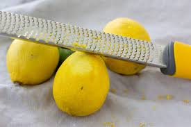 1 tablespoon vinegar or lime very useful tips on how to zest lemons without a zester! How To Zest A Lemon Chef Janet