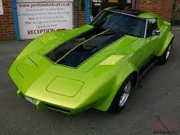 With a car like this, you were the most important, the most. 1975 Chevrolet L82 Corvette Stingray C3 5 7ltr Chevy V8 Hotrod In Pearl Green Corvette Stingray Corvette Classic Corvette