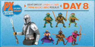 Throughout it all, though, the ninja turtles have stood the test of time. Previews Sdcc 2020 Exclusives The Mandalorian Bust By Gentle Giant And Retro Tmnt Box Set By Playmates The Toyark News