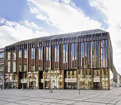 Der neubau mit 5 obergeschossen, erdgeschoss und 4 untergeschossen mit rund 28.000 m² geschossfläche ist ein. Siedle Joseph Pschorr Haus