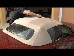 Mike Phillips Demonstrates How To Properly Protect Your Canvas Or Vinyl Convertible Top Convertible Top Convertible Top Care Convertible