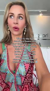 Eimear Cassidy Downing Pint in Greece