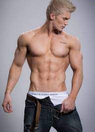 Blond Muscle Stud Zac Aynsley - Nude Male Models, Nude Men, Naked Guys &  Gay Porn Actors