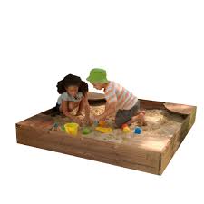 However, even the toddlers will get really attracted to the sand and dirt and would like to get themselves dirty. Backyard Sandbox In Espresso Kidkraft 00503