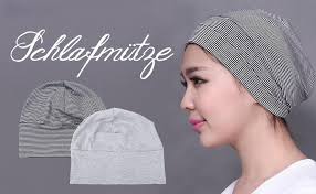 harayaa Adult Men's Sleeping Cap Nightcap Night Hat Eye Cover Cotton  Windproof Cap