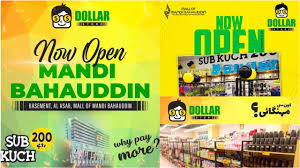 DOLLAR shop in mandibahudin,All things are in RS 200@alasar mall of  mandibahudin#dollarstore$200