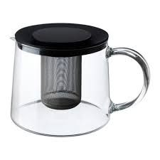Riklig Teapot Glass Height 5 Volume 1 6 Qt Ikea Tea Pots Coffee Tea Glass Teapot