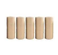 Empty Kraft Paper Jar Tube Cardboard Boxes,Essential Oil Bottle Packaging  Box Gift Paper Tube Packing Box With Lid Round Paper Cardboard Boxes,5pcs  ...