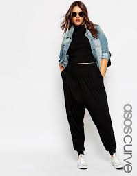 Asos Curve Harem Pants In Jersey At Asos Com Plus Size Harem Pants Plus Size Fashion Pants For Women