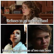 I Wish We Got To See What Happened While She Was There Seems Like There Could Ve Been More To The St Once Upon A Time Peter Pan Peter Pan Ouat Peter