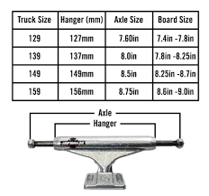 Silver Trucks Size Chart Www Bedowntowndaytona Com
