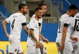 Dilihat dari data statistik, italia tampil sangat mendominasi dengan persentase penguasaan bola mencapai 69 persen. Italy Thrash San Marino 7 0 To Stretch Winning Run Reuters