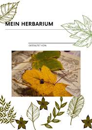 Das sollte eigentlich kein problem sein! Deckblatt Herbarium Zum Ausdrucken