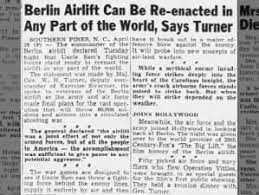 This became known as the berlin airlift and it lasted for eleven months until the blockade was lifted in at the height of the berlin airlift, a plane from the western powers landed at berlin's templehof. Berlin Airlift Topics On Newspapers Com