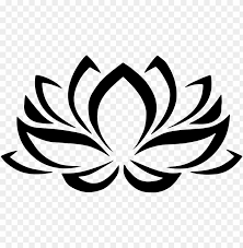Big Image Lotus Flower Clipart Black White Png Image With Transparent Background Png Free Png Images Lotus Flower Images Lotus Flower Logo Lotus Image