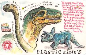 This trope is under discussion in the trope repair shop. Plastic Dino S