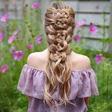 Mermaid Celtic Knots On My Cousin Inspired By Liz Colors Hair Styles Braided Hairstyles Celtic Hair