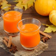 Zumo De Calabaza Y Naranja Con Jengibre