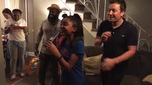 They are passing plates and pouring wine as they socialise. Watch Jimmy Fallon Visits Philly Family For Surprise Dinner Party
