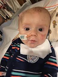 The Durham Bulls came to visit our boy, Tyler. We're praying for more  answers, healing and recovery for this sweet kiddo.