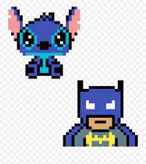 Résultat de recherche d images pour pixel art avengers enregistrée par laetitia bourgault. Download Stich And Batman Dibujos De Pixeles Faciles Png Stich Png Free Transparent Png Images Pngaaa Com