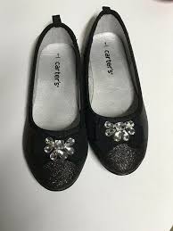 Carters Girls Black Dress Flats Size 1 Excellent Condition Fashion Clothing Shoes Accessories Kidsclothingshoesa Black Dress Flats Girls Shoes Dress Flats