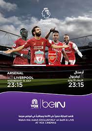 Arsenal are closing the gap to liverpool and england's elite by arteta channeling his inner moyes, not his inner guardiola. Epl 2020 Arsenal Vs Liverpool Now Showing Book Tickets Vox Cinemas Uae
