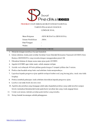 Orang yang ahli di bidang psikologi disebut sebagai psikolog. Soal Usbn Seni Rupa Paket 2