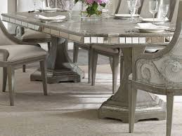 Shop this hooker furniture sanctuary vintage chalky white spindle back dining side chair from our top selling hooker furniture dining room chairs. Hooker Furniture Sanctuary Greige With Shimmer On Oak 88 Wide Rectangular Dining Table Hoo560375200ltbr