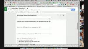 In this video i am going to show you how to create online registration form using google docs forms. Learn To Create An Application Form Or Survey Using Google Docs Youtube