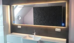 Auch die beleuchtung der eckigen spiegel ist für sie frei wählbar. Badspiegel Badspiegel Mit Beleuchtung Badspiegel Mit Kosmetikspiegel